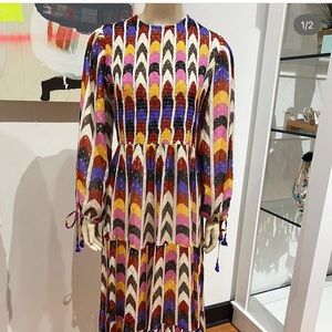 Oliphant long sleeve maxi dress like new size medium